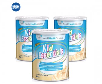 【澳洲直邮包邮】Nestle 雀巢 儿童营养奶粉 800克x3罐/箱（1-10岁适用）